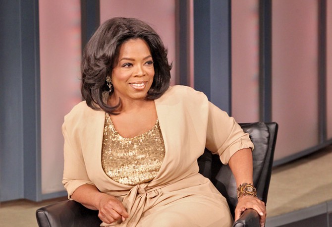 oprah sitting living room