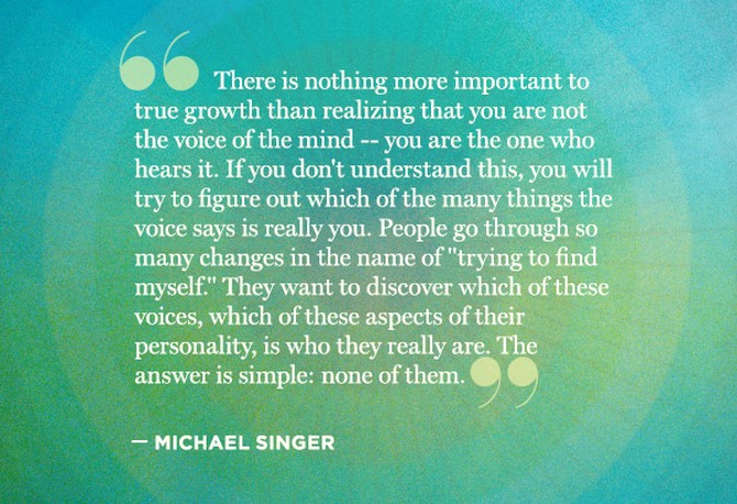 michael singer quotes the untethered soul