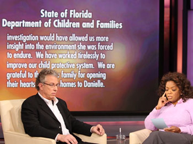 Florida's Department of Children and Family Services issues a statement.