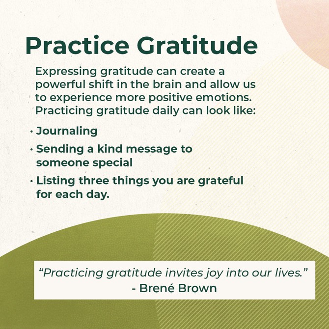 Practice Gratitude