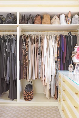 Gayle King's Closet Photos - Closet Organizing Tips