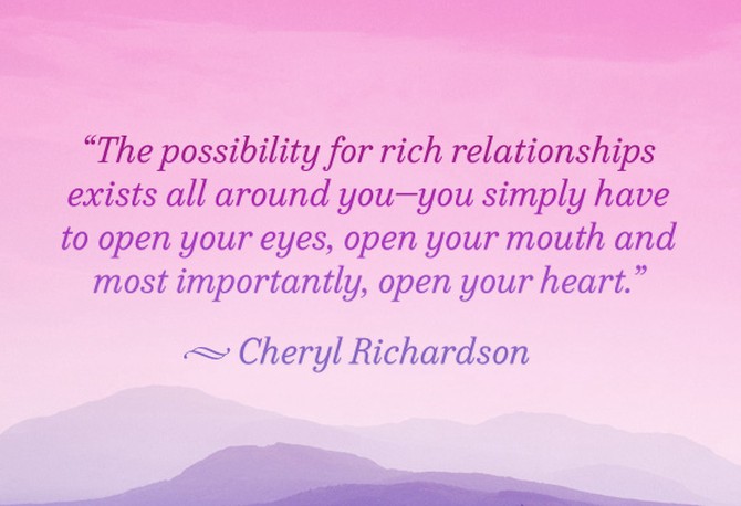 cheryl richardson quote