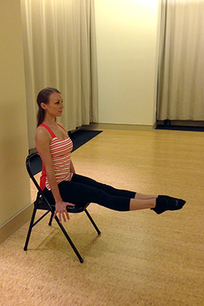Seated Lower Body Strength and Cardio Routine: Chair Workout for Quads,  Hamstrings, and Core 