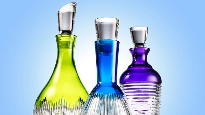 Colorful Decanters