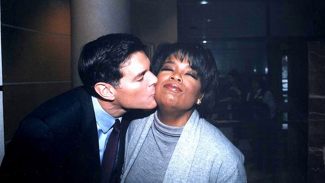 Dr. Oz and Oprah Winfrey