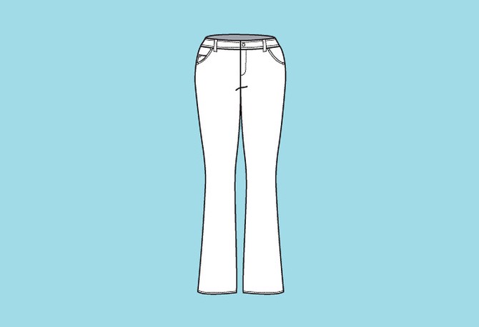 How To Style Straight Cut Pants/Jeans 