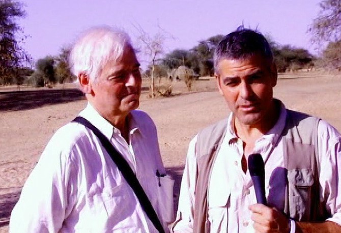 George and Nick in Sudan