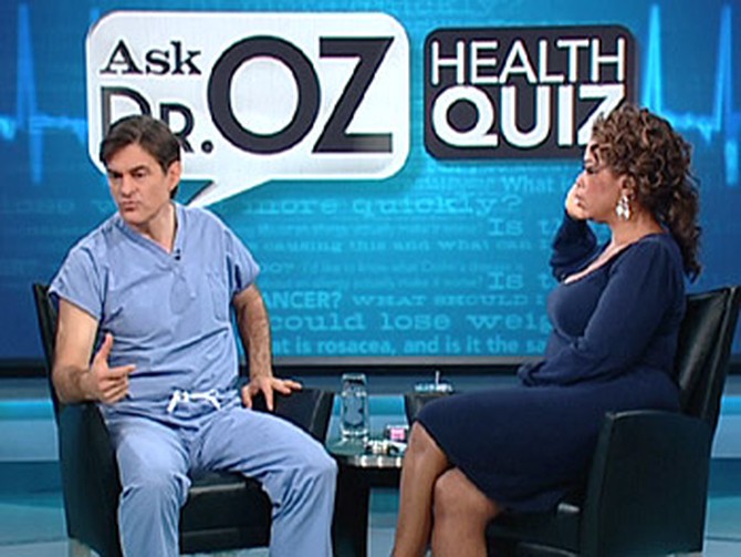 Dr. Oz and Oprah talk about impotence.