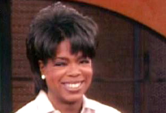 Oprah's hair in 1997
